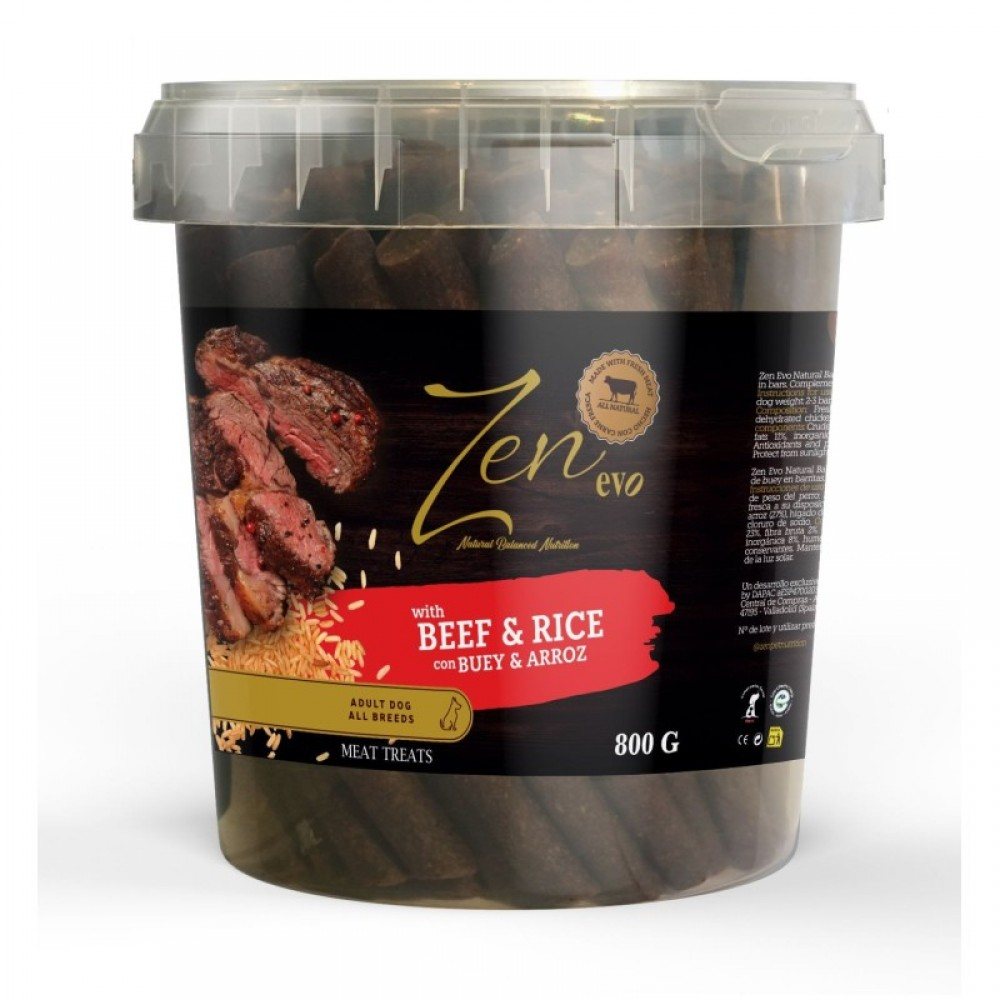 Ласощі для собак ZEN EVO Beef & Rice натуральні палички з Яловичиною ти рисом — Фото 1