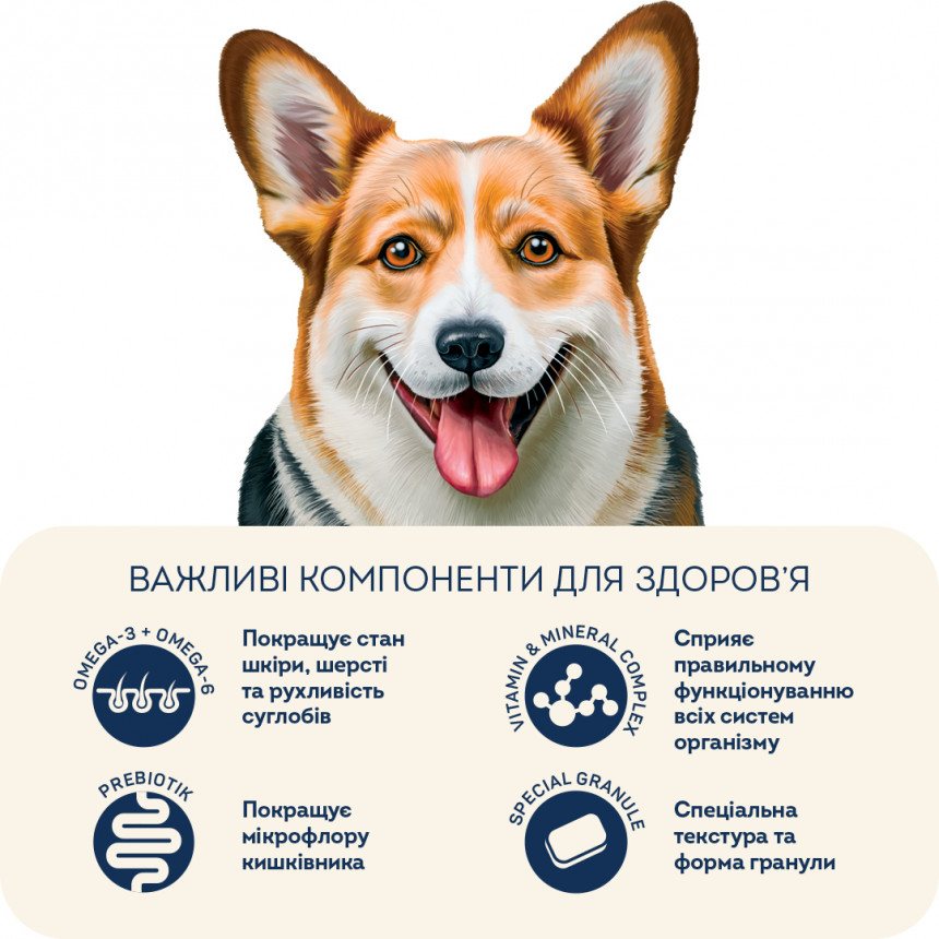 Корм для собак середніх порід Home Food з індичкою та лососем — Фото 4