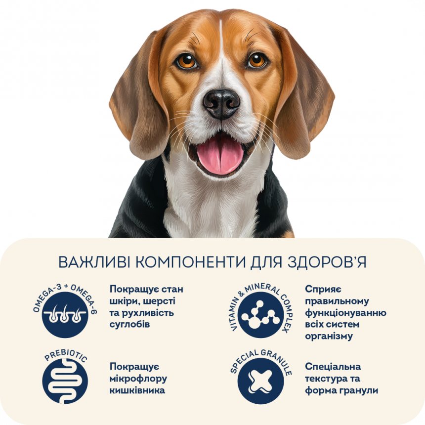 Беззерновий гіпоалергенний корм для середніх та великих порід собак Home Food з качкою та нутом — Фото 4