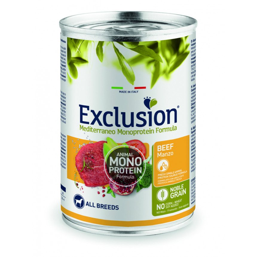 Exclusion Adult Beef консерви для дорослих собак усіх порід з яловичиною — Фото 1