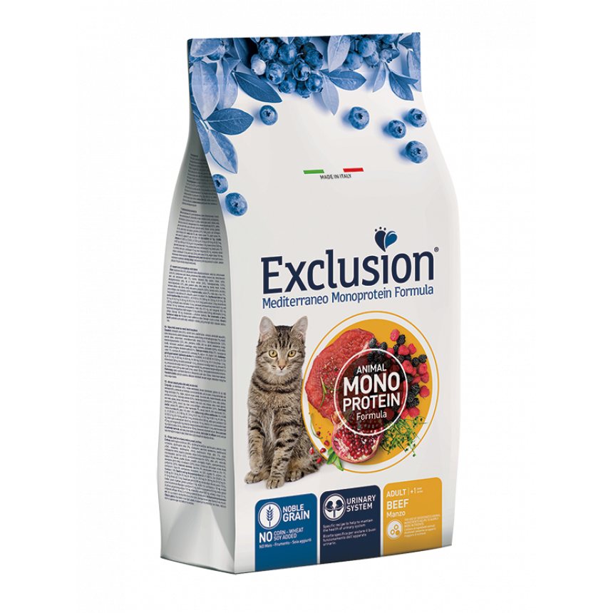 Exclusion Adult Beef корм для дорослих котів усіх порід з яловичиною — Фото 1