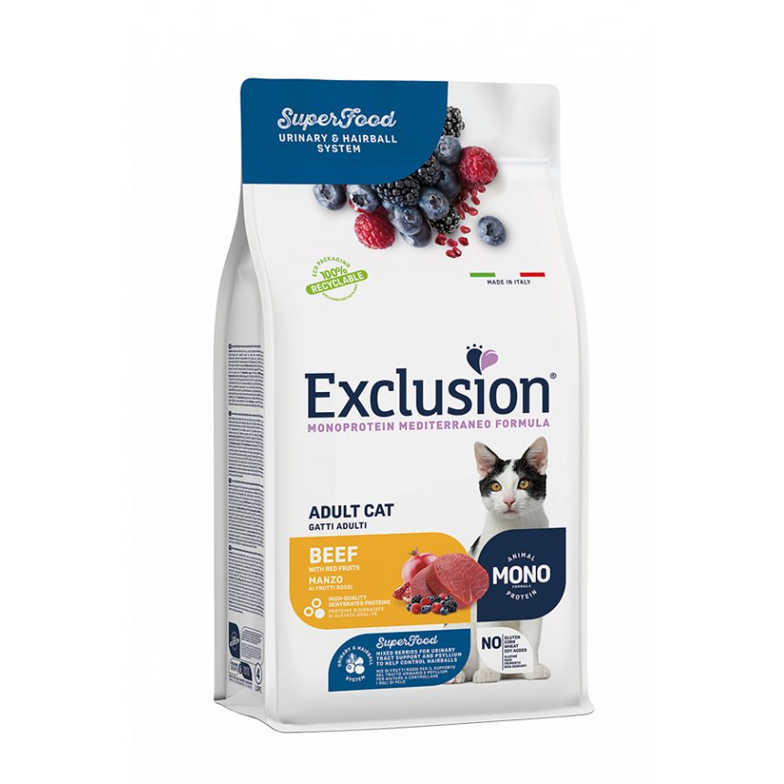 Exclusion Adult Beef корм для дорослих котів усіх порід з яловичиною — Фото 2