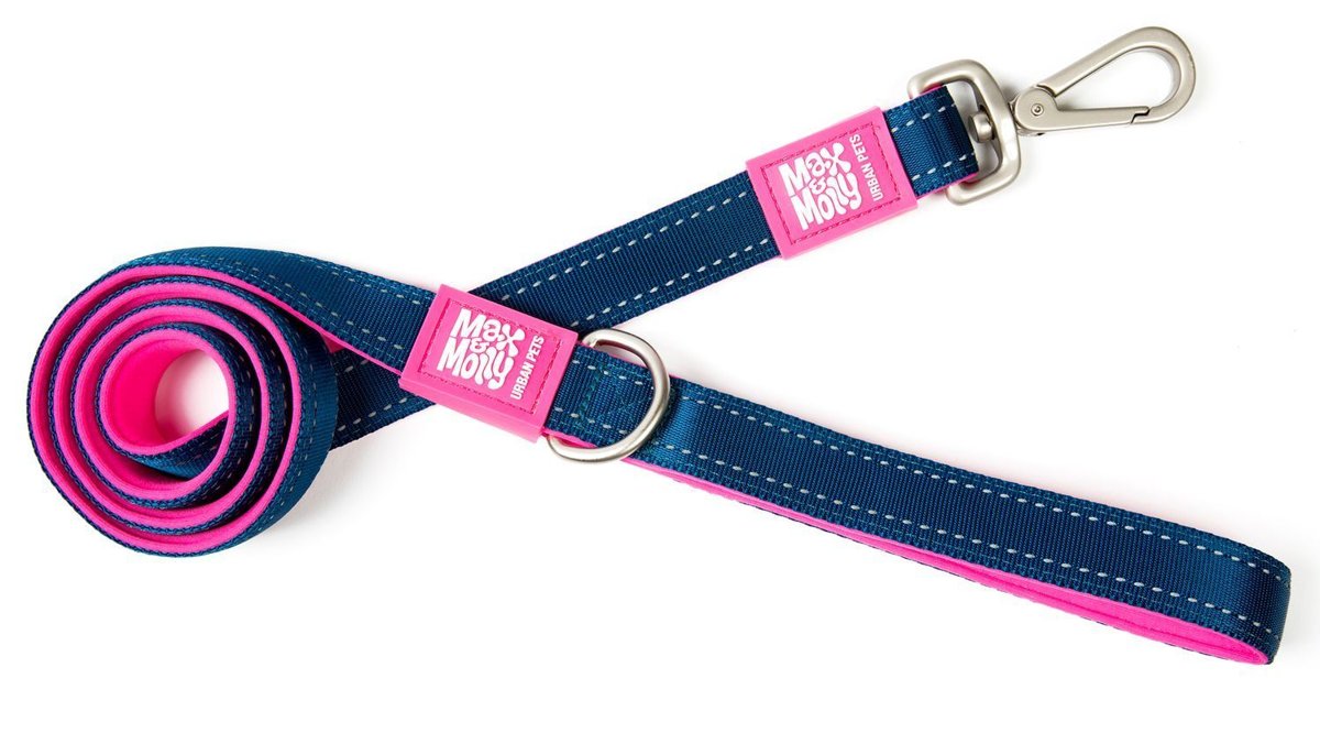 Повідець короткий Max & Molly Short Leash Matrix Pink — Фото 1