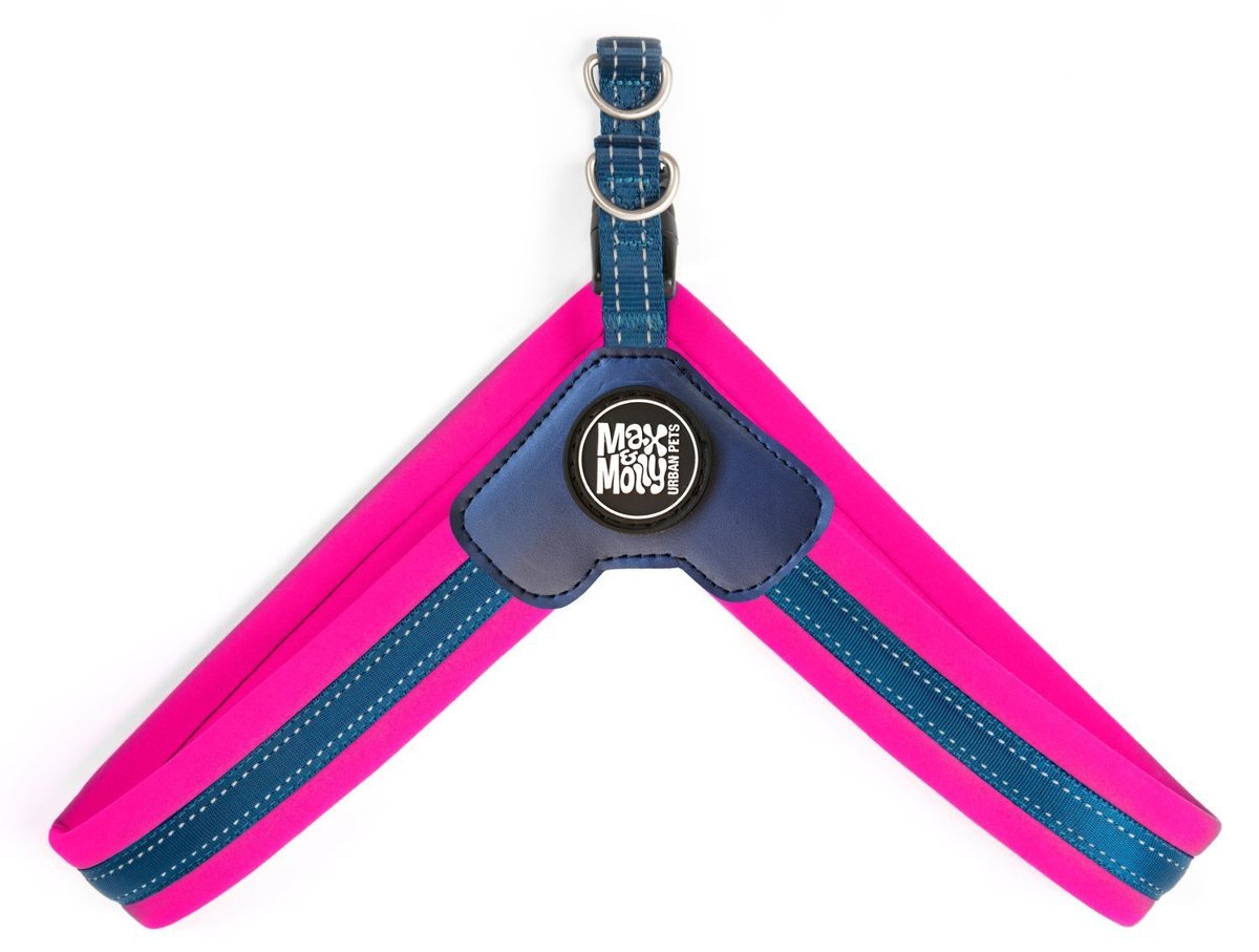 Шлея для собак Max & Molly Q Fit Harness Matrix Pink — Фото 1