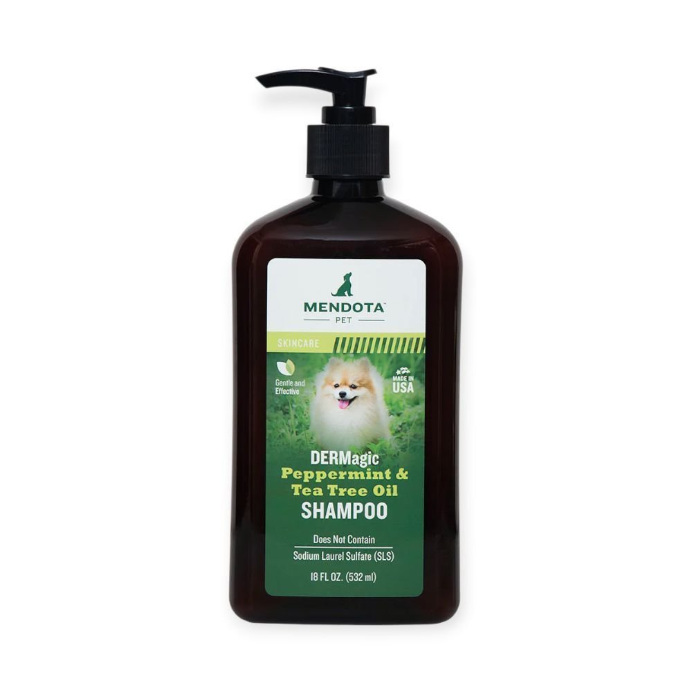 Шампунь з перцевою м'ятою і маслом чайного дерева DERMagic Peppermint and Tea Tree Oil Shampoo, 532 мл — Фото 1