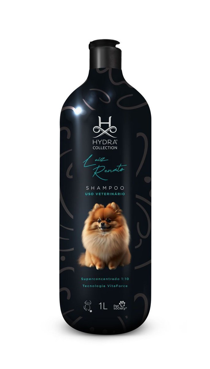Шампунь для об'ємної та подвійної шерсті для собак та котів Hydra Groomers Collection Luiz Renato Shampoo, 1 л — Фото 1