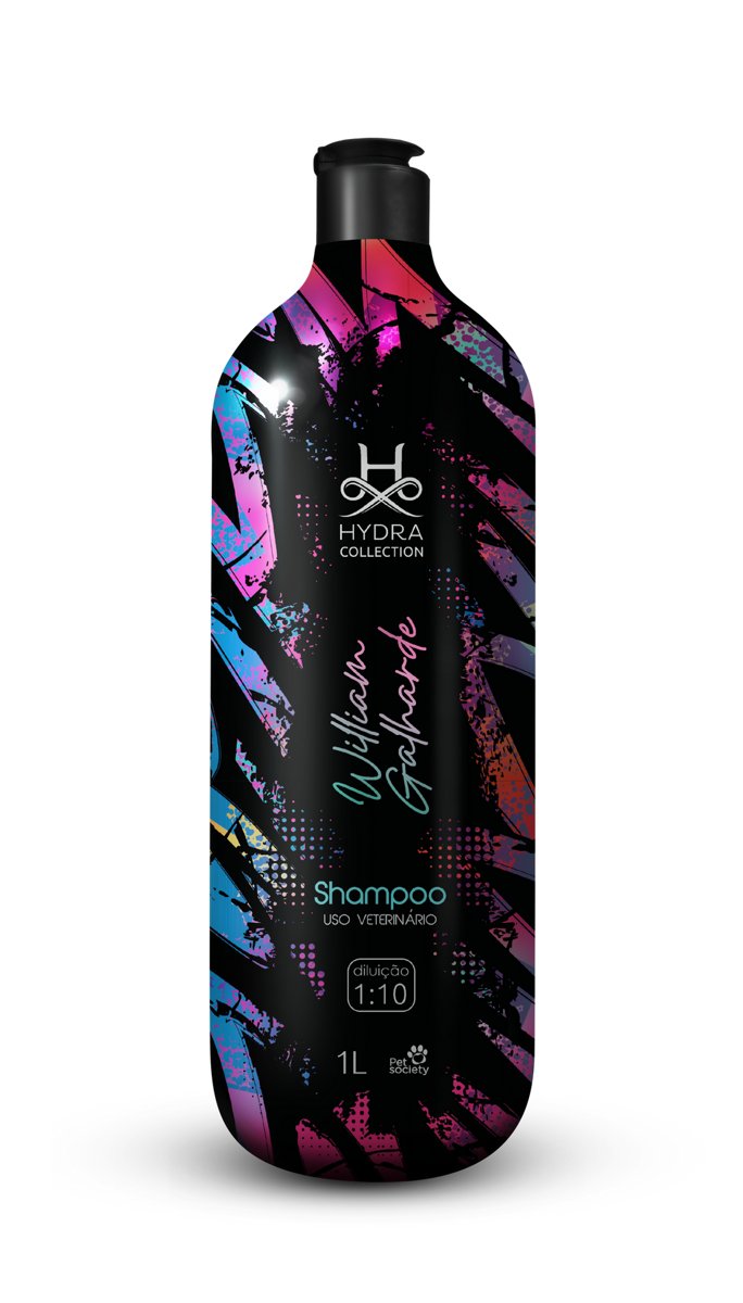 Шампунь для живлення та зволоження шерсті з ароматом ванілі Hydra Collection William Galharde Shampoo, 1 л — Фото 1