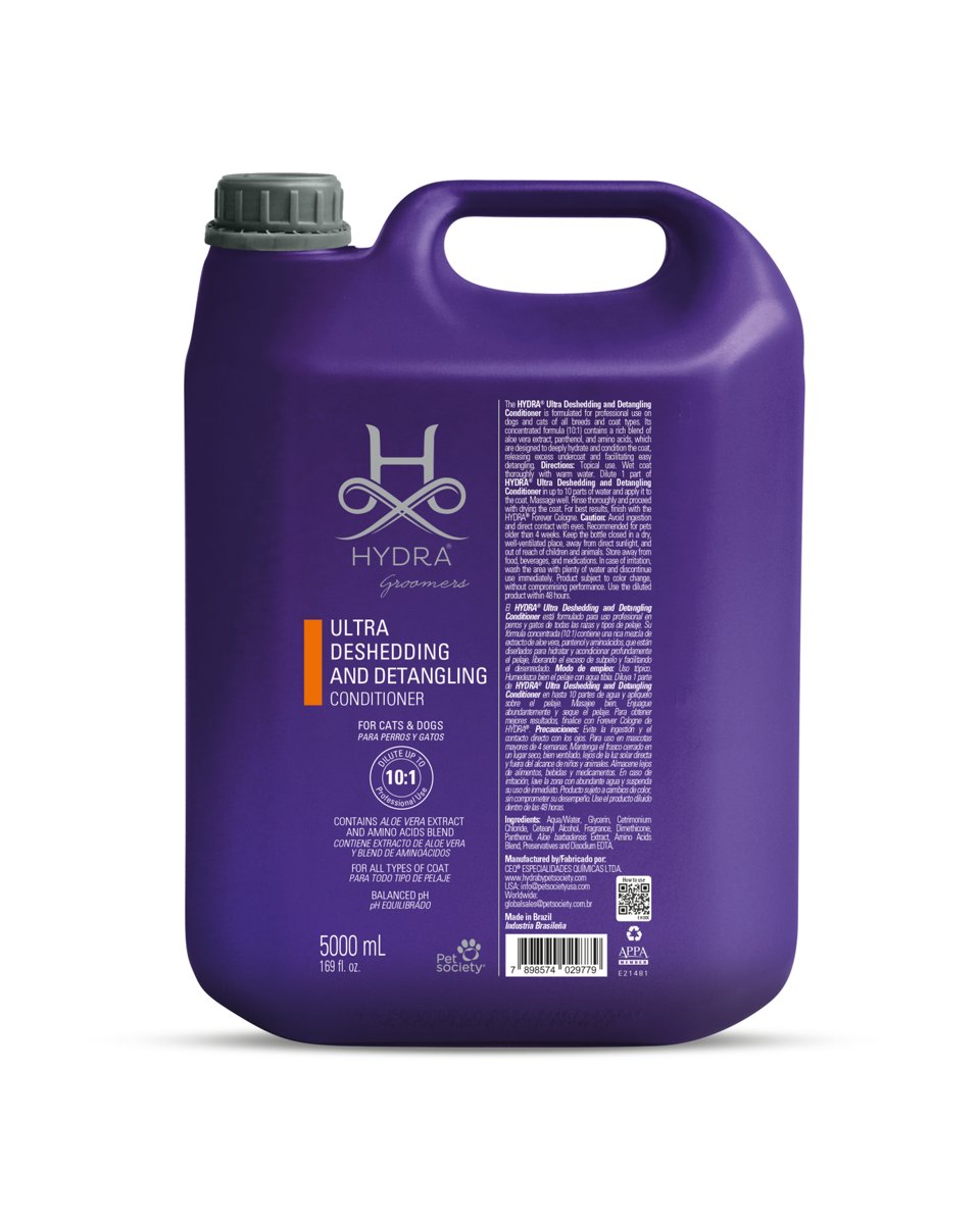 Кондиціонер для прискорення линьки у собак та котів Hydra Groomers Deshedding Conditioner — Фото 1