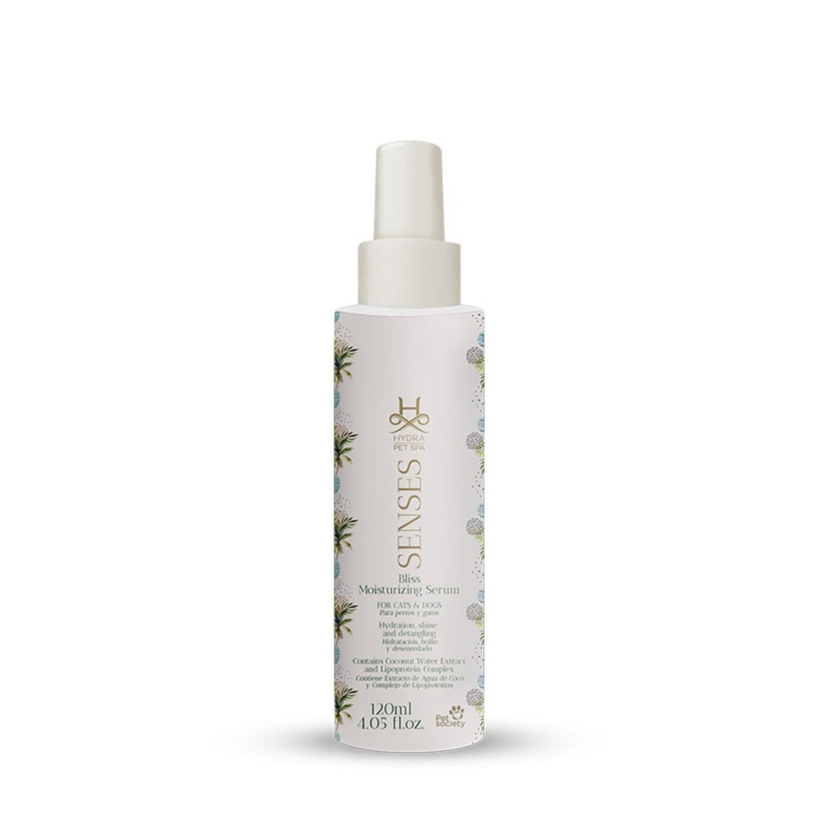 Сироватка для інтенсивного зволоження шкіри та шерсті тварин Hydra Pet Spa Moisturizing Serum Bliss, 120 мл — Фото 1