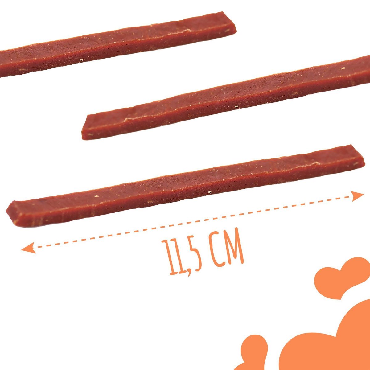 Ласощі для собак Mavsy Soft Beef Slice — бефстроганов з яловичини, 100 г — Фото 4