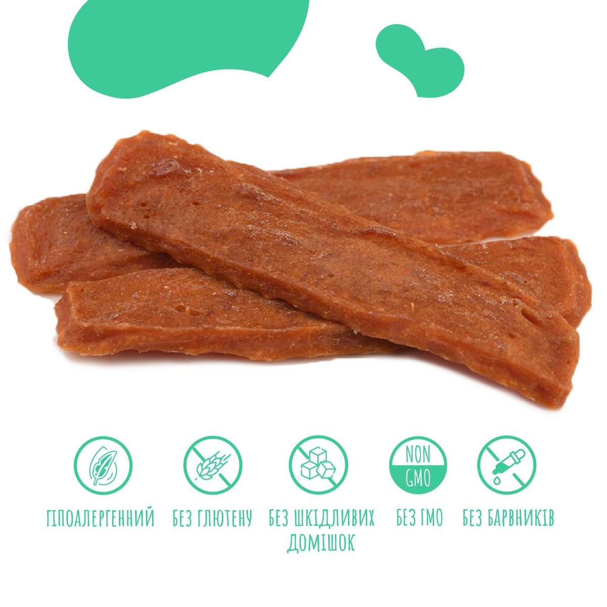 Ласощі для собак Mavsy Dried Rabbit Chip — дієтичні чіпси з кролика для собак з чутливим травленням, 100 г — Фото 2