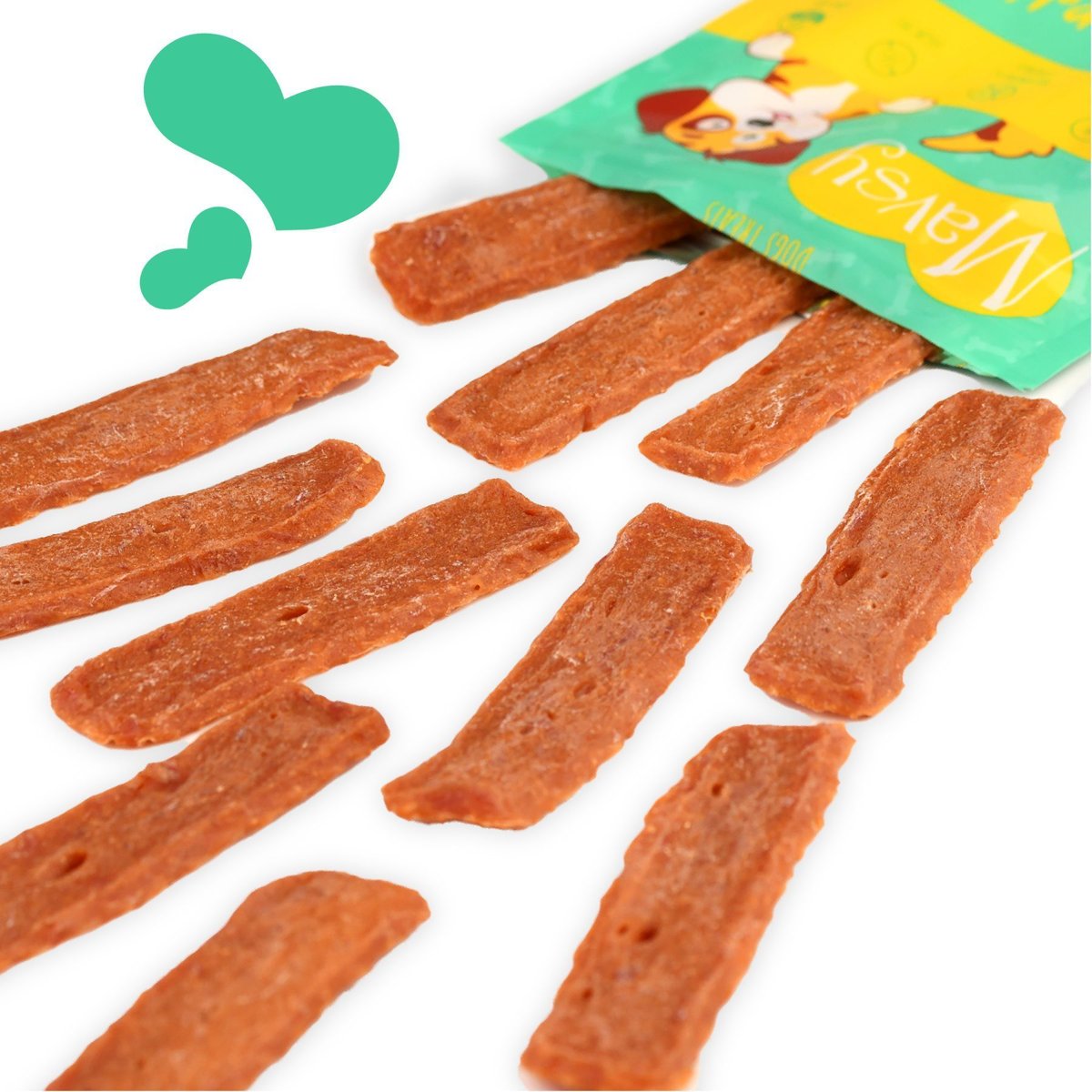 Ласощі для собак Mavsy Dried Rabbit Chip — дієтичні чіпси з кролика для собак з чутливим травленням, 100 г — Фото 3