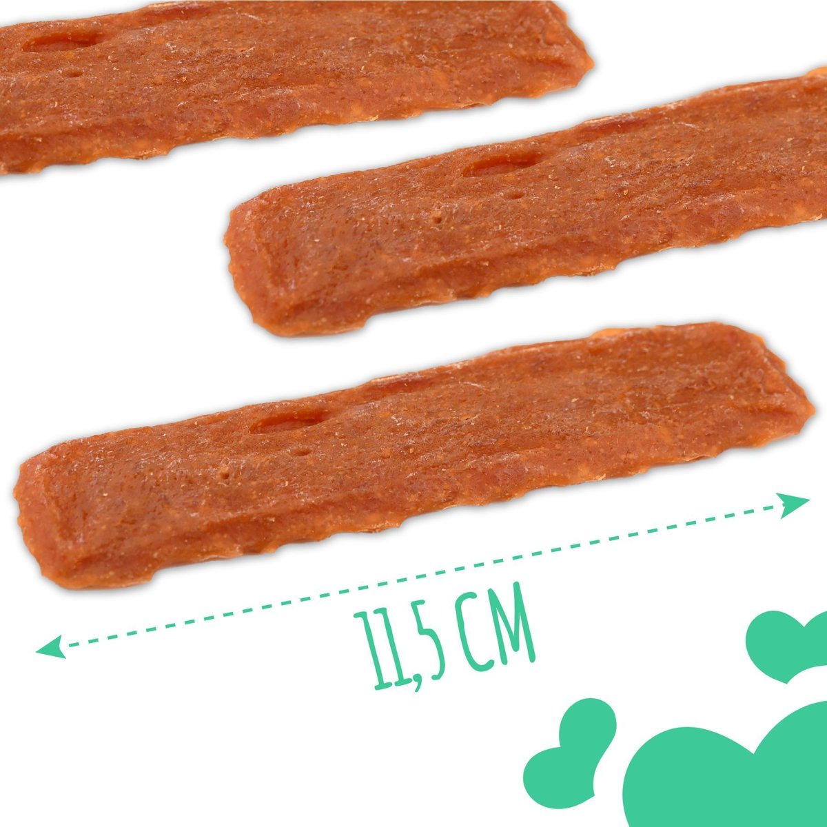 Ласощі для собак Mavsy Dried Rabbit Chip — дієтичні чіпси з кролика для собак з чутливим травленням, 100 г — Фото 4